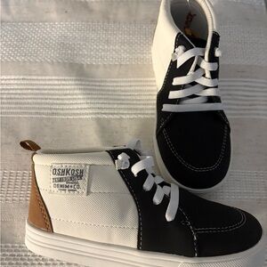 OshKosh B'gosh Black and White Kids Shoes